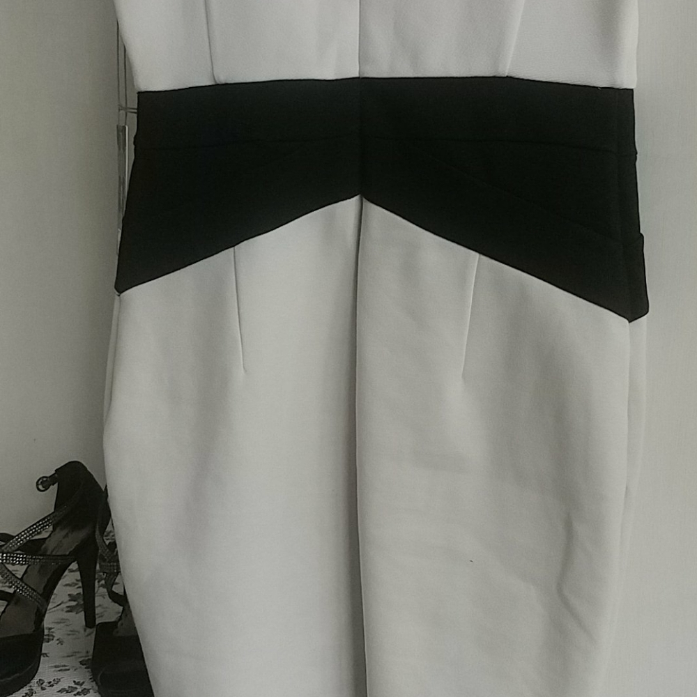 Jennifer Lopez Sheath Dress with Black Waist - Picture 6 of 6